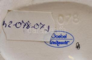 2 db Goebel angyalos gyertyatartó. Kézzel festett,  jelzett, hibátlan. 9 cm