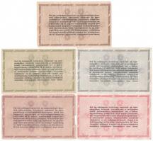 1946. 10.000AP + 50.000AP + 100.000AP + 500.000AP + 1.000.000AP T:II-III