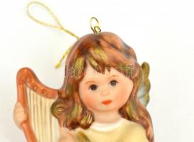 Goebel angyalos karácsonyfadísz. Jelzett, hibátlan. 7 cm