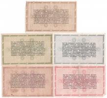 1946. 10.000AP + 50.000AP + 100.000AP + 500.000AP + 1.000.000AP T:II-III