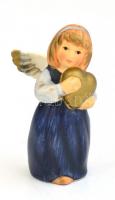 Goebel angyalos figura dísz. Jelzett, hibátlan. 6,5 cm