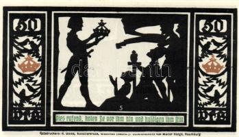 Német Birodalom/Weimari Köztársaság/ Quedlinburg 1921. 50Pf(6x) 6klf db, teljes sor T:I