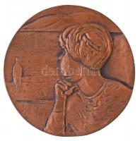 Soltra Elemér (1922-2013) 2000. "Egry József emlékére" öntött Br emlékérem (96mm) T:1-
