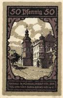 Német Birodalom/Weimari Köztársaság/ Mücheln 1921. 25Pf + 50Pf(3x) + 75Pf 5klf db, teljes sor T:I,I-