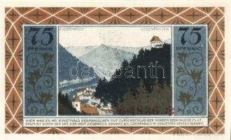 Német Birodalom/Weimari Köztársaság/ Ziegenrück 1921. 25Pf + 50Pf + 75Pf 3klf db, teljes sor T:I