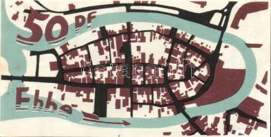 Német Birodalom/Weimari Köztársaság/ Itzehol 1921. 25Pf + 50Pf + 75Pf + 1M 4klf db, teljes sor T:I