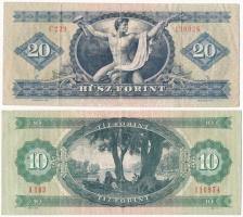 1975. 10Ft + 20Ft T:III szép papír Adamo F8, F16