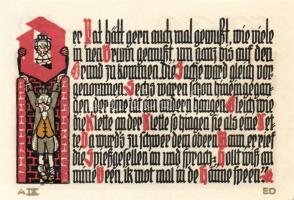 Német Birodalom/Weimari Köztársaság/ Schöppenstedt 1921. 50Pf(10x) 10klf db, teljes sor T:I,I-