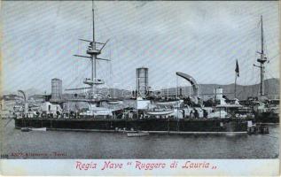 Regia Nave Ruggero di Lauria / Italian ironclad Ruggiero di Lauria of the Regia Marina
