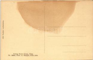 SMS Szent István az Osztrák-Magyar Haditengerészet Tegetthoff-osztályú csatahajója / K.u.K. Kriegsma...
