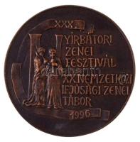 1996. "XXX. Nyírbátori Zenei Fesztivál / Weiner Jenő Leó Nemzetközi Hangszeres Verseny" Br...