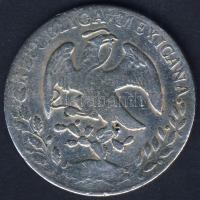 Mexikó 1861. 8R Ag feltehetőleg korabeli Ag hamisítvány