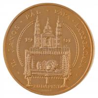 Bognár György (1944-) / Lebó Ferenc (1960-) 1991. "II. János Pál pápa látogatása - Budapest&quo...