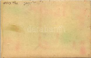 1913 Buziásfürdő, Baile Buzias; Mihály forrás / spring source, fountain, spa (non PC) (r)