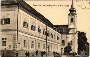 1911 Beszterce, Bistritz, Bistrita; Római katolikus templom és plébánia. Bartha Mária kiadása / Catholic church and parish (EK)