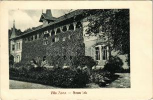 Bikszád, Bikszádfürdő, Baile Bixad; Anna lak. Jónás Ármin kiadása / Vila Anna / villa (fl)