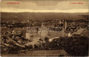 Nagyenyed, Aiud; látkép. Cirner I. József kiadása / general view