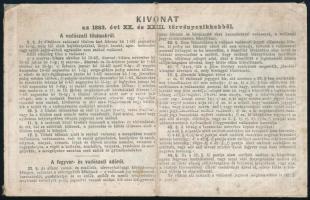 1911 Vadászjegy galgamácsai lakos részére / Hunter licence