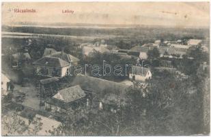 1914 Rácalmás, látkép. Reményi Ödön kiadása (ázott / wet damage)