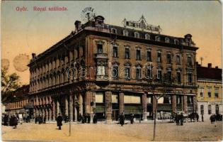 1913 Győr, Hotel Meixner Royal szálloda (EM)