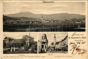 1900 Sankt Ruprecht an der Raab, Curhaus, Markt / spa, market (fl)