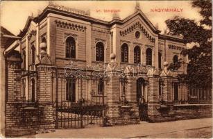 1912 Nagymihály, Michalovce; Izraelita templom, zsinagóga / synagogue