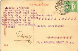 1912 Nagymihály, Michalovce; Izraelita templom, zsinagóga / synagogue