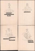Jelzés nélkül: Daloló Csongrád megye. 150 Csongrád megyei népdal borító ás fejezet terve, össz. 10 d...