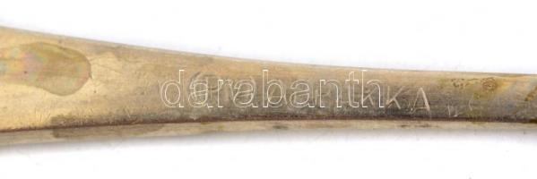 4 db ezüst kávéskanál. Jelzett 40 g