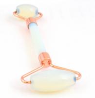 Szintetikus opalit masszírozó, jó állapotban, h: 14,5 cm