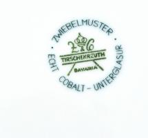 Tirschenreuth hagymamintás süteményes tányér 6 db d: 20 cm