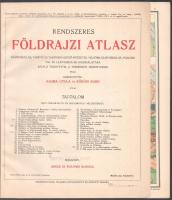 Rendszeres földrajzi atlasz a középiskolák számára. Szerk.: Kozma Gyula - Kőrösi Albin. Bp., [1915],...