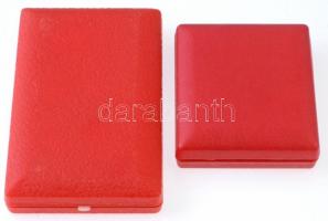 ~1970-1980. "Volán - Társadalmi Munkáért" jelvény, eredeti tokban + "Kiváló Társadalm...