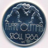 1987. 500Ft Ag "Nyári Olimpia - Szöul 1988" T:1 (eredetileg PP)  Adamo EM99