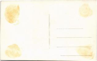 ~1938 Balatonföldvár, díjugratás a lóversenyen. photo (ragasztónyom / gluemark)