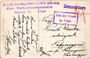 Gerettet! / WWI K.u.K. (Austro-Hungarian) military art postcard. W.R.B. & Co. III. Nr. 227. s: L...