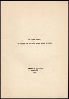 dr. Faragó Sándor: Mi lehet az igazság Hany Istók körül. Kapuvár, 1970. Rábaközi múzeum 35p