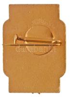 1968. "Mexikó 1968" aranyozott, zománcozott olimpiai jelvény (28x19mm) T:1- 
Hungary 1968...