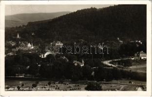 1941 Savanyúkút, Sauerbrunn; látkép. Franz Mörtl kiadása / general view (gyűrődés / crease)