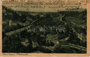 1920 Savanyúkút, Sauerbrunn; látkép. Fritz Hönigsberg kiadása / general view