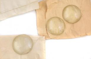 20 db nagyítólencse. d: 1,5 cm és 6,5 cm között