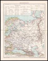 cca 1900-1910 49 db vegyes térkép különböző országokról, városokról, közte: Amszterdam, New York, Fr...