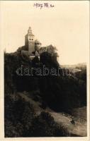 1927 Városszalónak, Stadtschlaining; Schloss Schlaining / Szalónak vára. Julius Kohn és fia kiadása / castle