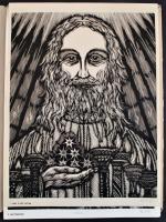 Gy. Szabó Béla: Jelenések Könyve, fametszet mappa, 22 lappal, jelzettek. 50x35 cm