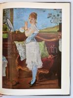 Manet. Párizs, 1966, Flammarion. Félbőr kötésben, védőborítóval, aranyozott gerinccel. Francia nyelv...