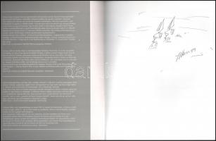 cca 1999 Attersee cirógatás, a 901-es évek festészete. Kiállítási katalógus, a mester dedikálásával,...