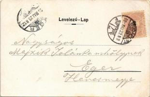 1899 Budapest, Lánchíd. Tietze kiadása (EK)