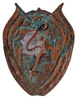 ~1950-1955. "Jó munkáért" festett jelvény T:2