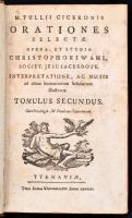 Marcus Tullius Cicero: M. Tullii Ciceronies Orationes Selectae. Opera, et studio Chrisotphori Wahl, ...