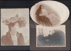 cca 1890-1910 berenczei Kováts Géza (1864-1927) bányafőmérnök és Domahidai Domahidy Ida (1864-1911),...